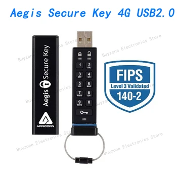 Apricorn Okriljem Varno Tipko 4G USB2.0 Digitalno Tipkovnico USB Disk